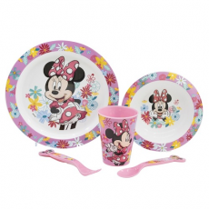 Detský plastový riad Minnie Mouse