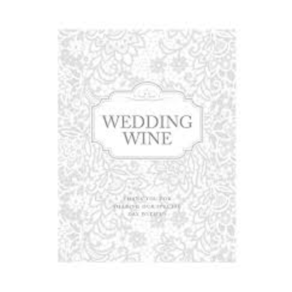 Nálepky na Vínové fľaša Wedding Wine 50 ks