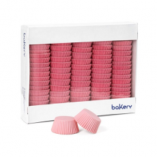Papierové košíčky na muffiny ružové 50 ks 