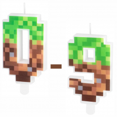 Tortová sviečka Minecraft