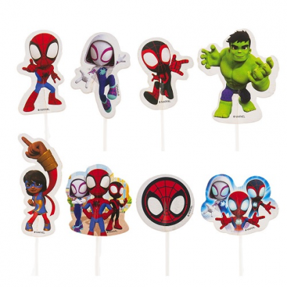 Dekorácia na tortu / muffiny Spidey