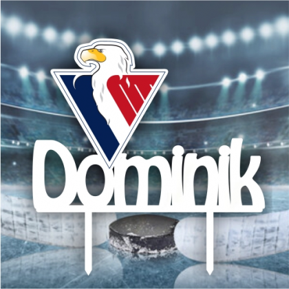 Zápich na tortu HC Slovan Bratislava s menom
