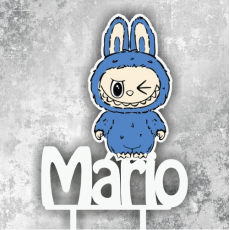 Tortový zápich Labubu s menom