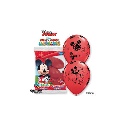 Balóny Mickey Mouse 6ks Q 12´´