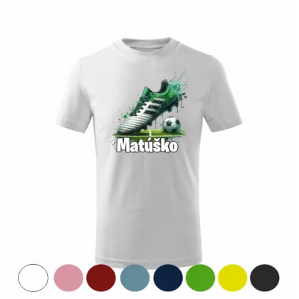 Tričko Futbal s menom