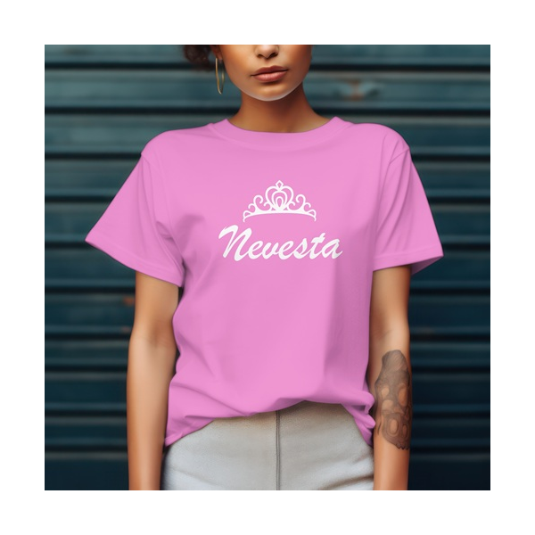 Tričko Nevesta korunka