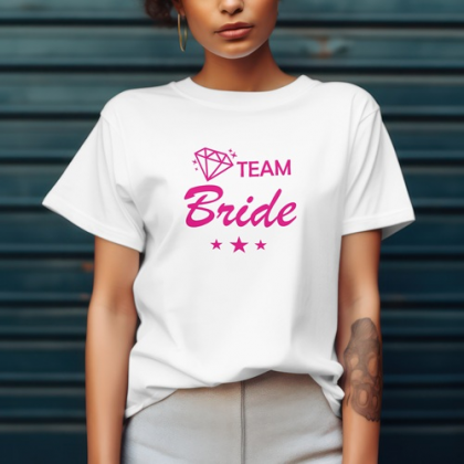 Tričko Team Bride diamant