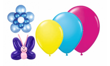Balóny latexové - farby a veľkosti