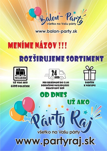 z BALONY-PARTY.sk na PARTYRAJ.sk