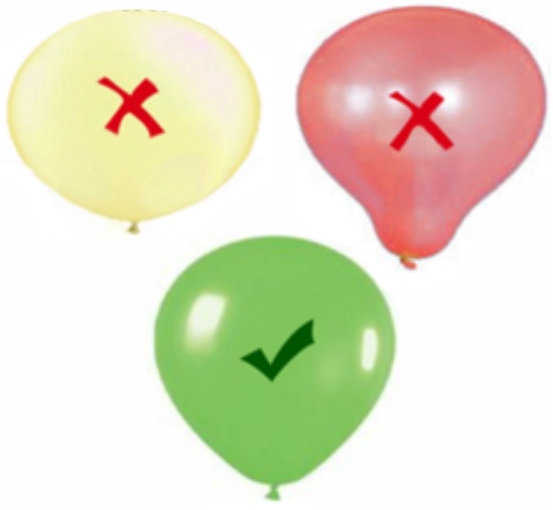 Ako správne nafúkať a uviazať latexové balóny 